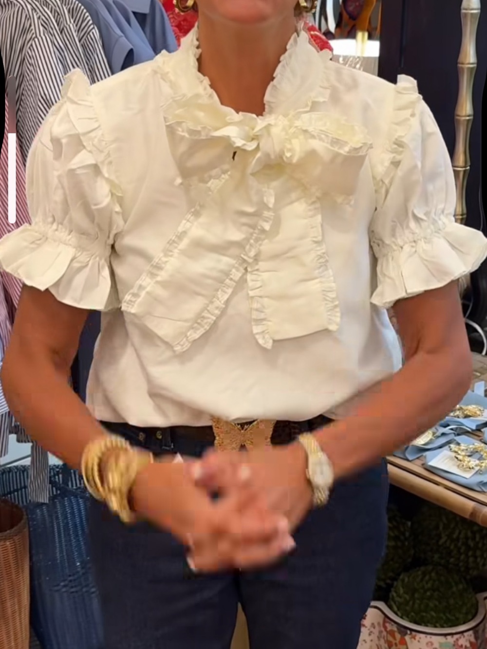 Elizabeth Wilson Josie Top NWT size M - Picture 2 of 8